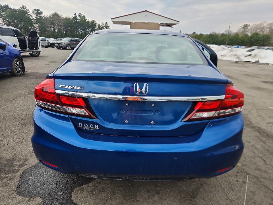 45542316 :رقم المزاد ، 2HGFB2F56DH528566 vin ، 2013 Honda Civic مزاد بيع