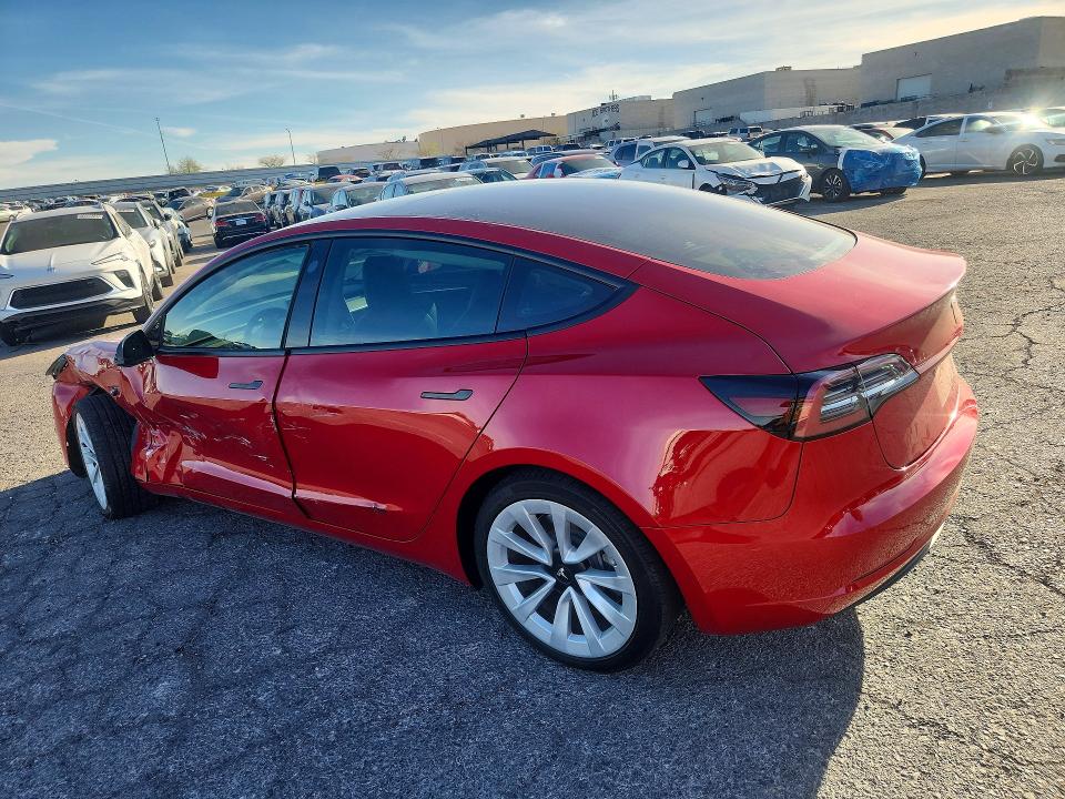 Aukcja sprzedaży 2022 Tesla Model 3, vin: 5YJ3E1EAXNF252868, numer aukcji: 46199156
