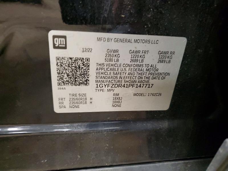 Продажа на аукционе авто 2023 Cadillac Xt4, vin: 1GYFZDR41PF147717, номер лота: 46019226