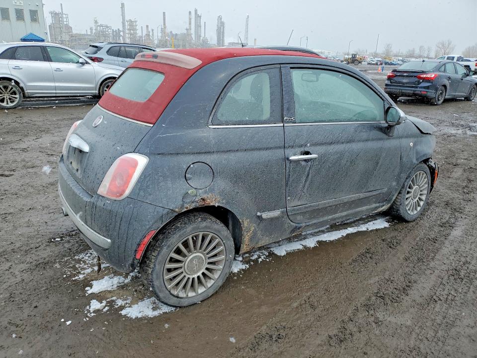 2013 Fiat 500 მანქანა იყიდება აუქციონზე, vin: 3C3CFFER0DT633309, აუქციონის ნომერი: 42068346