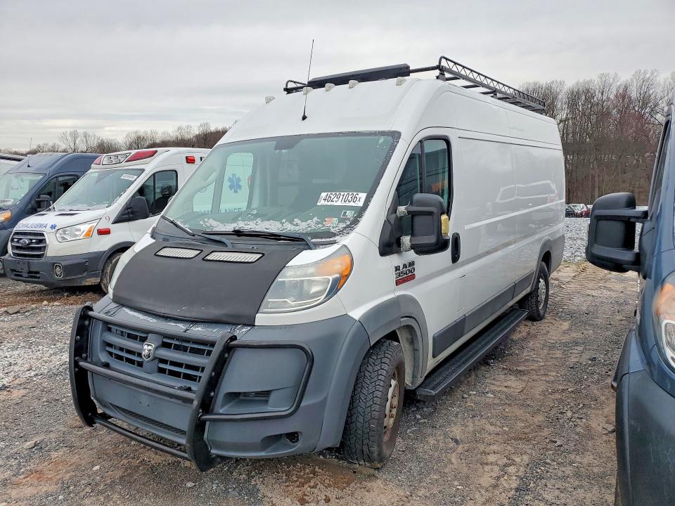 46291036 :رقم المزاد ، 3C6URVJGXJE146129 vin ، 2018 Ram Promaster 3500 مزاد بيع