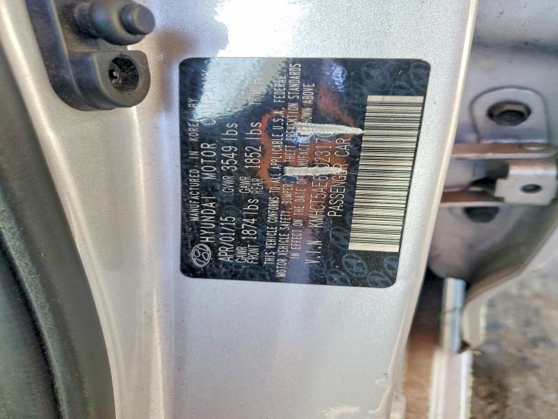 Aukcja sprzedaży 2015 Hyundai Accent, vin: KMHCT5AE6FU231705, numer aukcji: 42005246