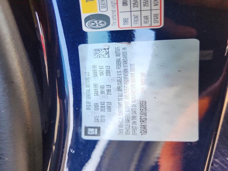 Продажа на аукционе авто 2018 Cadillac Ats, vin: 1G6AK1RS7J0152855, номер лота: 78960015