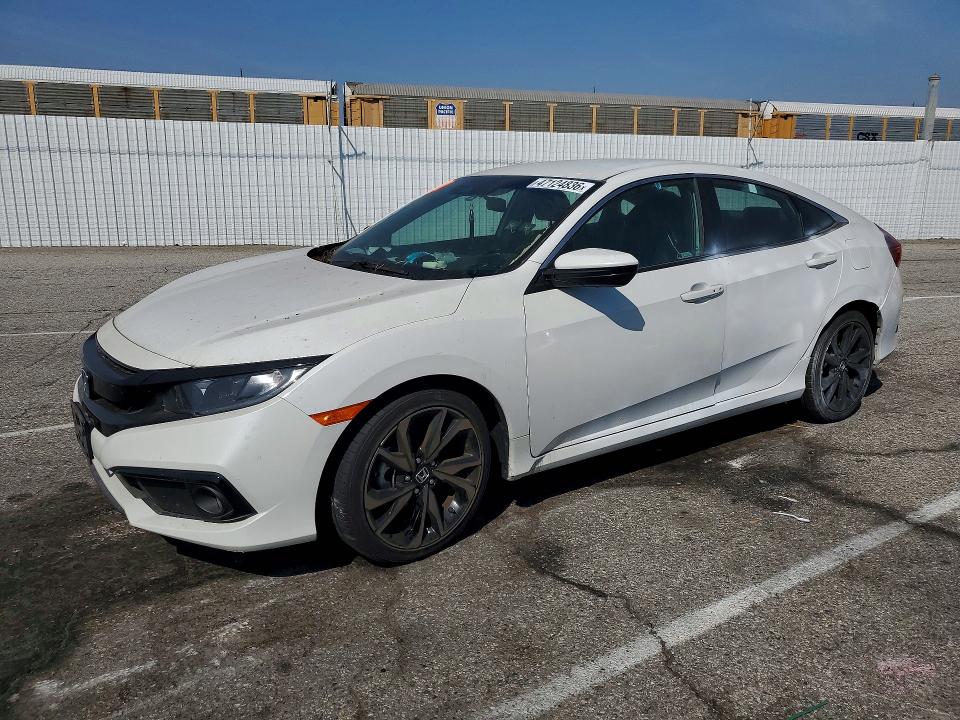 47124836 :رقم المزاد ، 2HGFC2F86MH517980 vin ، 2021 Honda Civic مزاد بيع