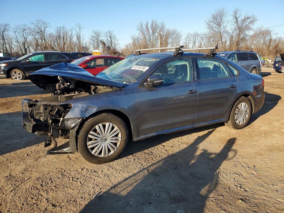 46758786 :رقم المزاد ، 1VWAP7A37EC014109 vin ، 2014 Volkswagen Passat مزاد بيع