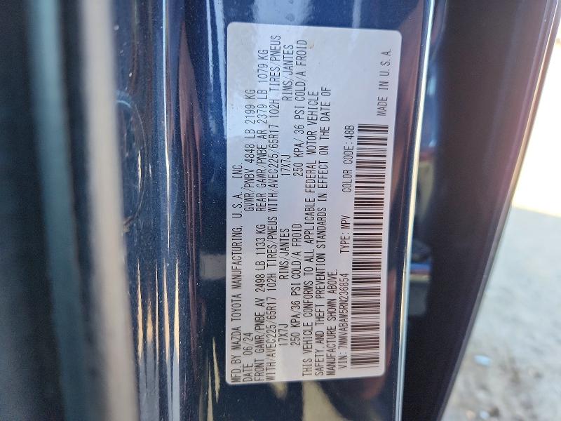 Aukcja sprzedaży 2024 Mazda Cx-50, vin: 7MMVABAM5RN236854, numer aukcji: 46389936
