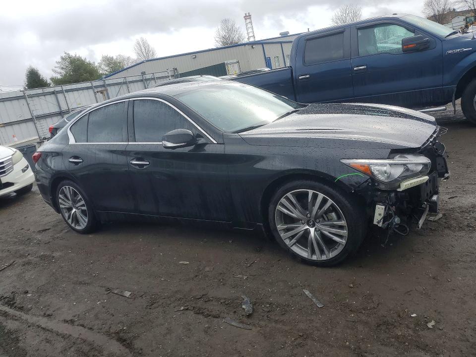 Продажа на аукционе авто 2022 Infiniti Q50, vin: JN1EV7CRXNM340589, номер лота: 45977396
