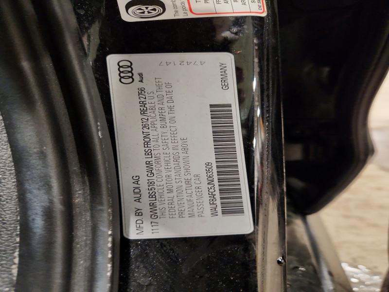 Aukcja sprzedaży 2018 Audi A6, vin: WAUF8AFC5JN063509, numer aukcji: 77152965