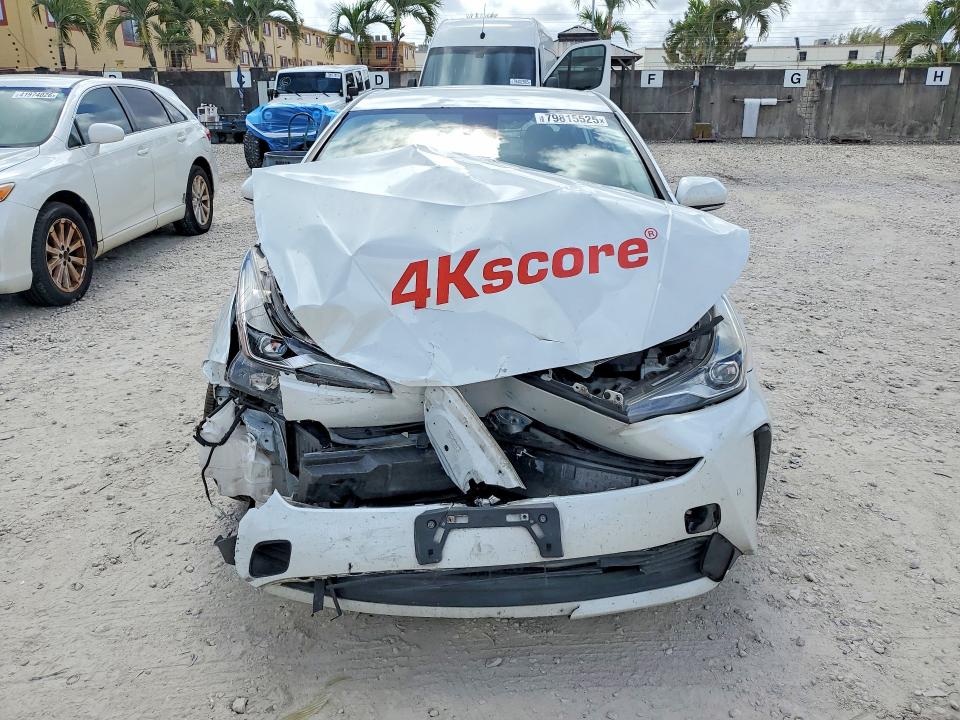 Продаж на аукціоні авто 2021 Toyota Prius, vin: JTDKAMFU9M3134162, номер лоту: 79815525