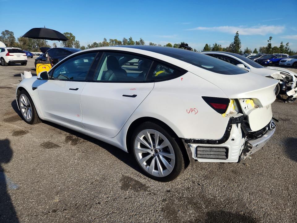 2022 Tesla Model 3 მანქანა იყიდება აუქციონზე, vin: 5YJ3E1EB4NF209541, აუქციონის ნომერი: 79094055