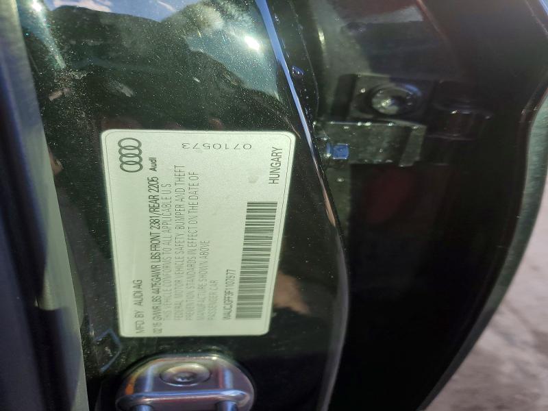 Aukcja sprzedaży 2015 Audi A3, vin: WAUCJGFF3F1107977, numer aukcji: 46345716