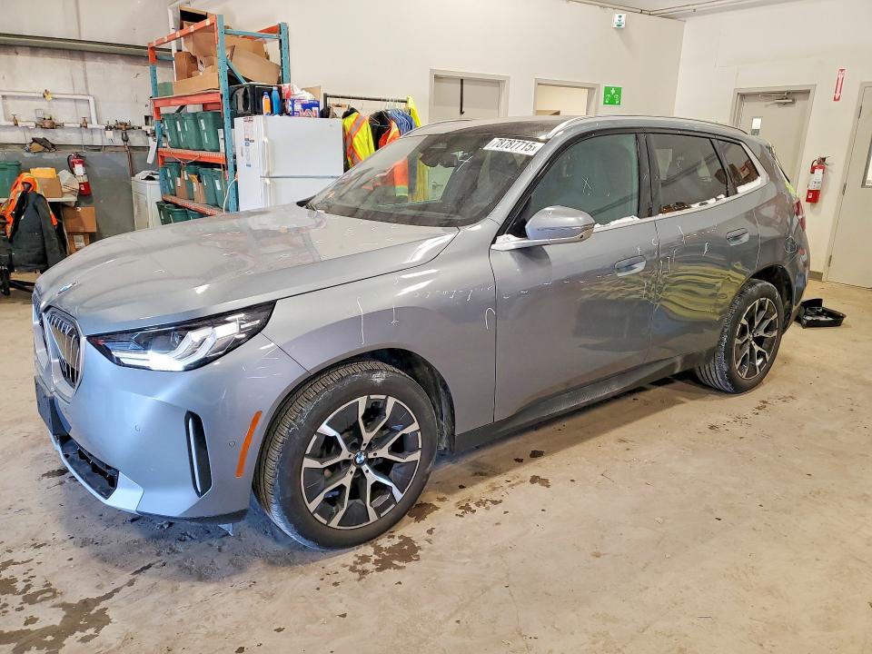 2025 Bmw X3 მანქანა იყიდება აუქციონზე, vin: 5UX53GP02S9Z69369, აუქციონის ნომერი: 78787715