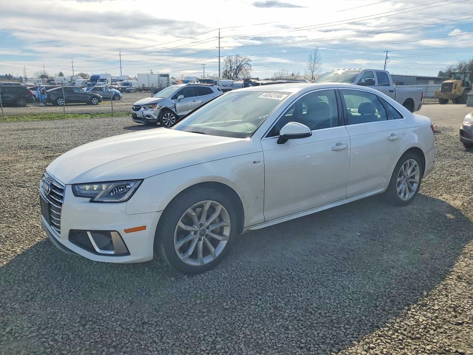 Auction sale of the 2019 Audi A4, vin: WAUDNAF4XKA117677, lot number: 46543196