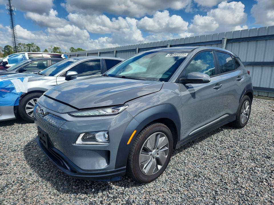 Auction sale of the 2021 Hyundai Kona Electric, vin: KM8K33AG5MU129388, lot number: 41655666