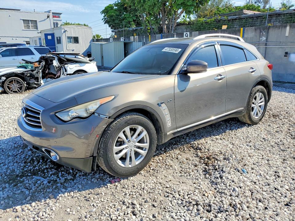 47330596 :رقم المزاد ، JN8CS1MW2FM482813 vin ، 2015 Infiniti Qx70 مزاد بيع