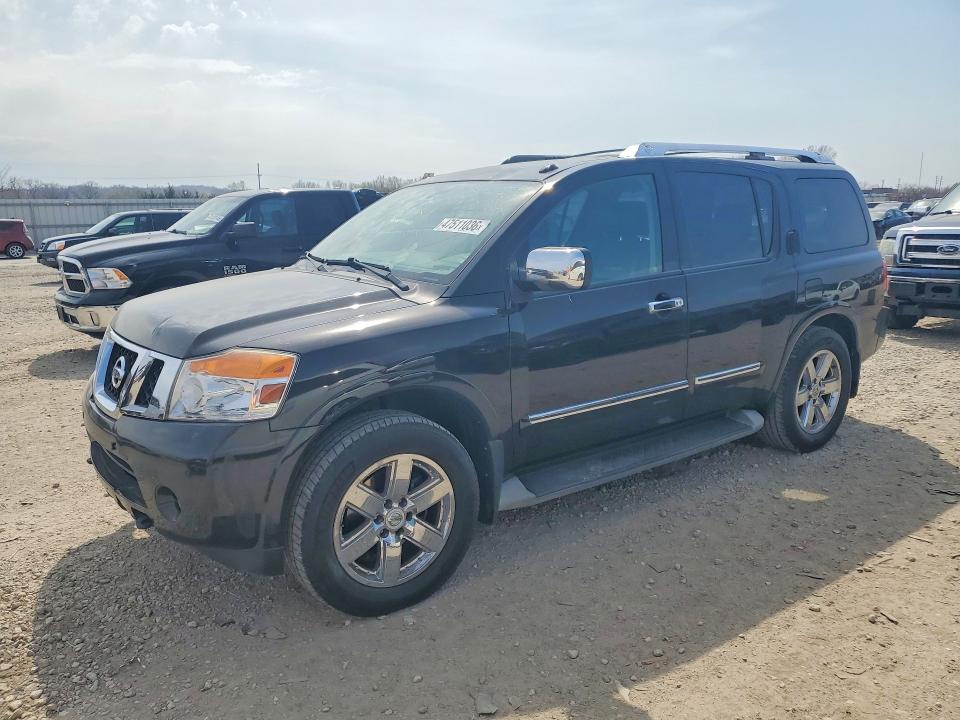 2014 Nissan Armada მანქანა იყიდება აუქციონზე, vin: 5N1BA0NE0EN611792, აუქციონის ნომერი: 47511036