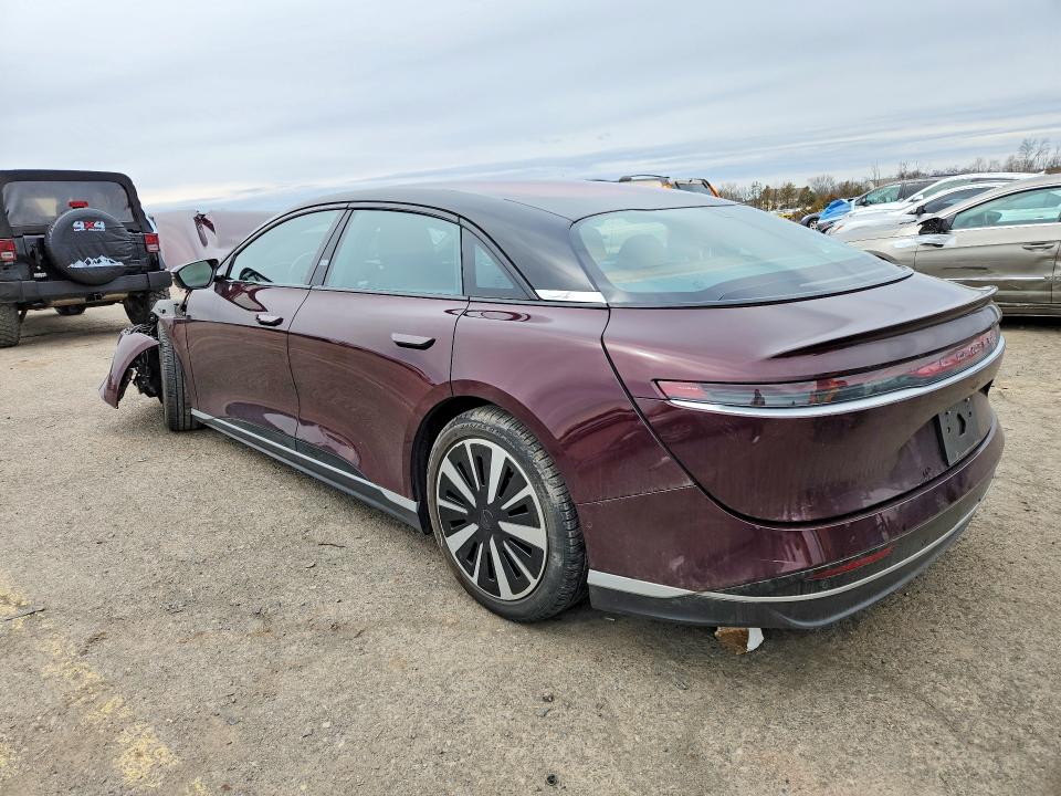 2023 Lucid Motors Air მანქანა იყიდება აუქციონზე, vin: 50EA1TEA5PA005182, აუქციონის ნომერი: 47647956