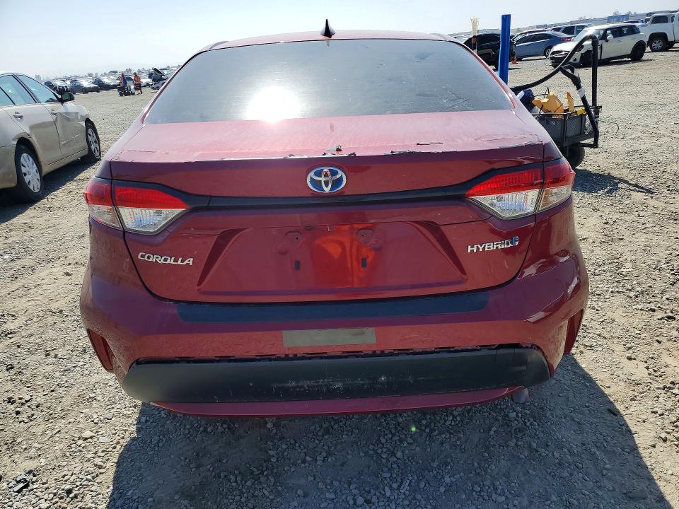 Aukcja sprzedaży 2022 Toyota Corolla Hybrid, vin: JTDEAMDE3NJ058136, numer aukcji: 47133926