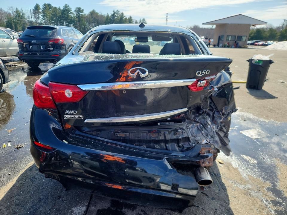 Aukcja sprzedaży 2014 Infiniti Q50, vin: JN1BV7AR8EM695735, numer aukcji: 41929356