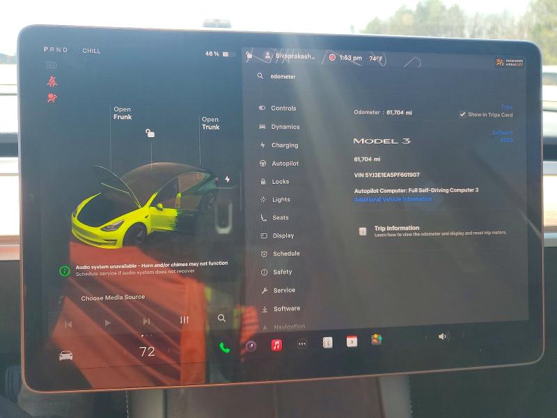 Продажа на аукционе авто 2023 Tesla Model 3, vin: 5YJ3E1EA5PF601907, номер лота: 41950506