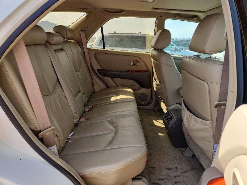 48010486 :رقم المزاد ، JTJHF10U910190289 vin ، 2001 Lexus Rx 300 مزاد بيع