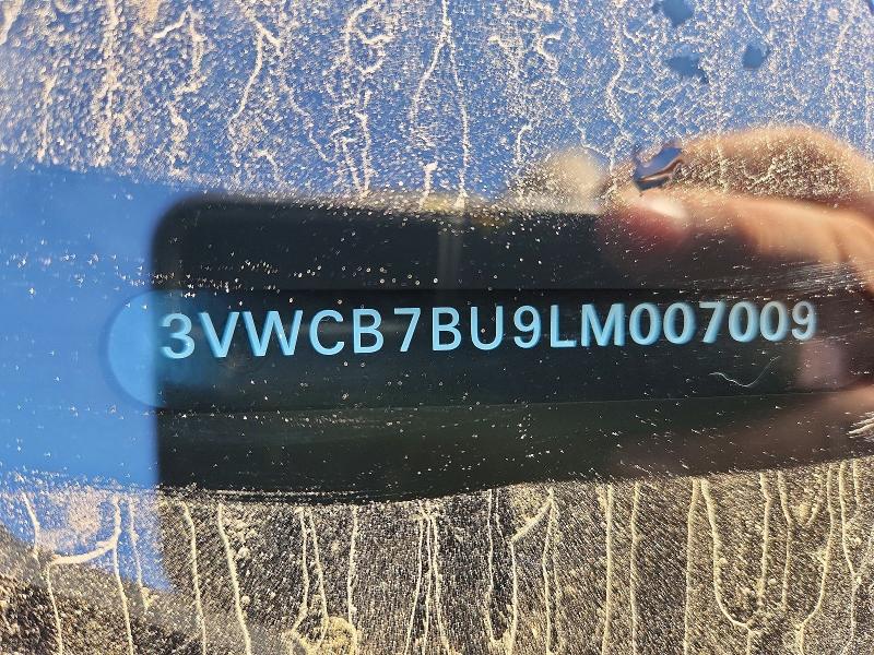 Aukcja sprzedaży 2020 Volkswagen Jetta, vin: 3VWCB7BU9LM007009, numer aukcji: 46742756