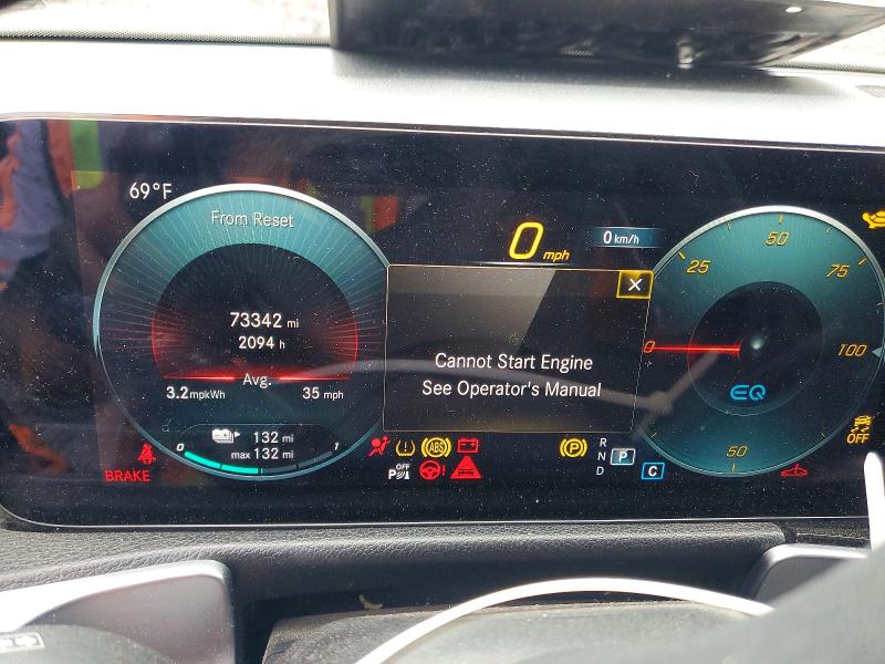 47836556 :رقم المزاد ، W1N9M0KB4PN027072 vin ، 2023 Mercedes-benz Eqb مزاد بيع