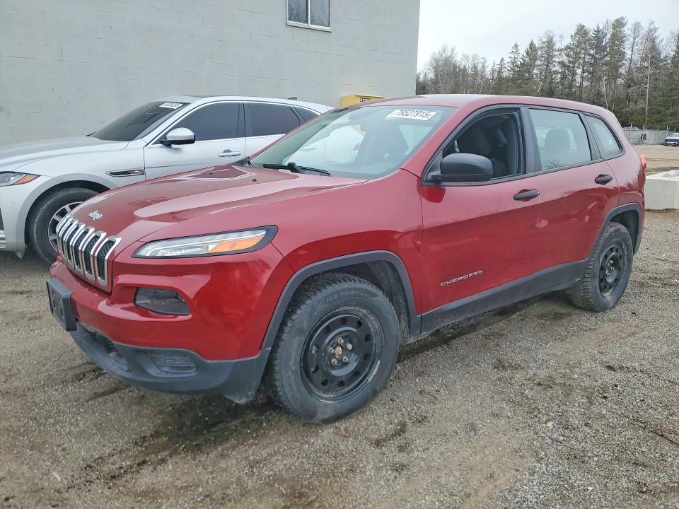 2016 Jeep Cherokee მანქანა იყიდება აუქციონზე, vin: 1C4PJLAB3GW369780, აუქციონის ნომერი: 79527915
