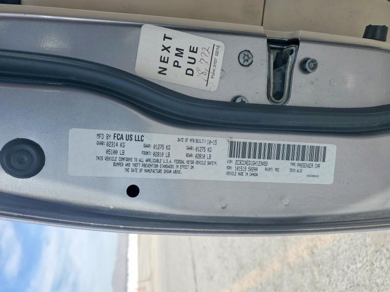 2016 Chrysler 300c მანქანა იყიდება აუქციონზე, vin: 2C3CCAEG1GH123493, აუქციონის ნომერი: 45535826