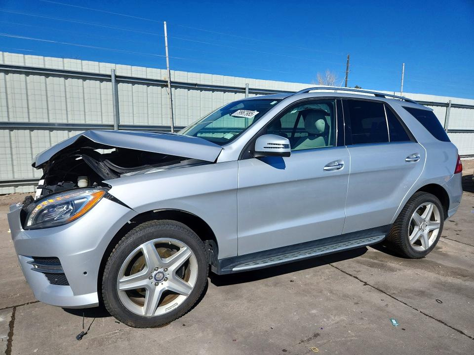 Продаж на аукціоні авто 2015 Mercedes-benz Ml, vin: 4JGDA5HB7FA586311, номер лоту: 79967985