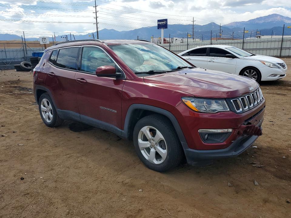 48311846 :رقم المزاد ، 3C4NJCBB9LT225110 vin ، 2020 Jeep Compass مزاد بيع