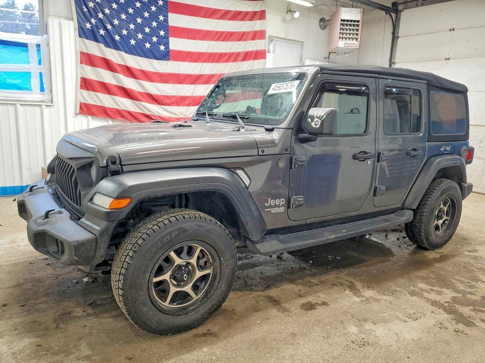 Auction sale of the 2018 Jeep Wrangler Unlimited, vin: 1C4HJXDG3JW274453, lot number: 45937576