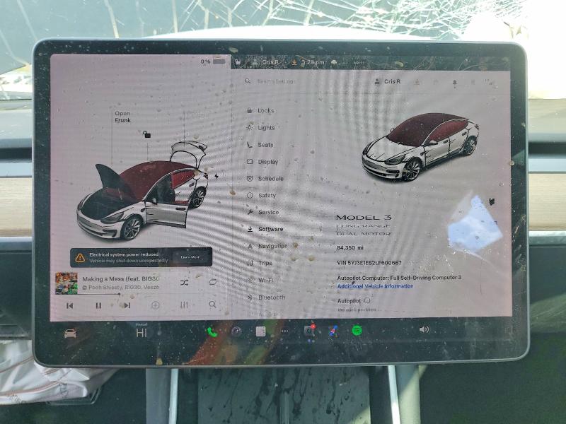 Продаж на аукціоні авто 2020 Tesla Model 3, vin: 5YJ3E1EB2LF600667, номер лоту: 79594905
