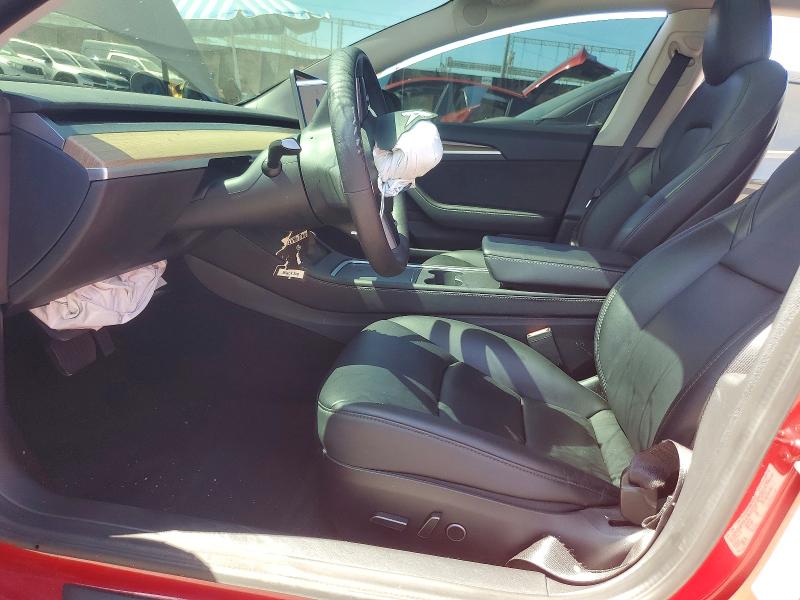 2022 Tesla Model 3 მანქანა იყიდება აუქციონზე, vin: 5YJ3E1EA4NF203522, აუქციონის ნომერი: 46220986