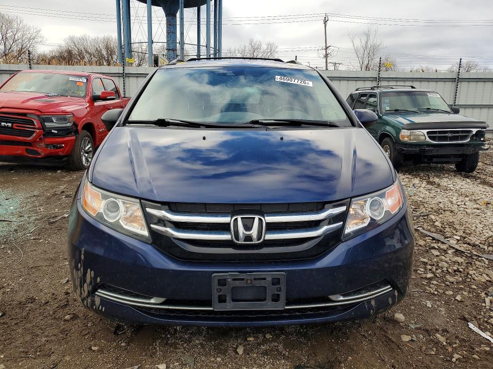 46907726 :رقم المزاد ، 5FNRL5H64EB072073 vin ، 2014 Honda Odyssey مزاد بيع