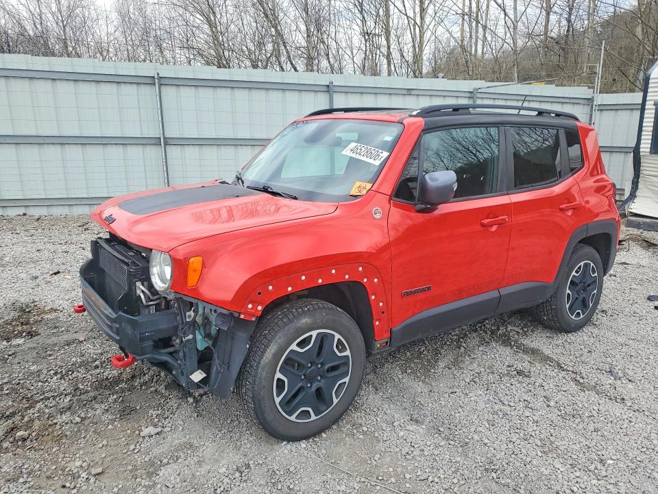 Aukcja sprzedaży 2016 Jeep Renegade, vin: ZACCJBCT3GPC47271, numer aukcji: 46528606