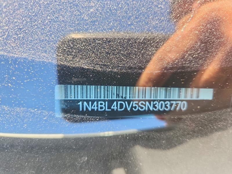 Aukcja sprzedaży 2025 Nissan Altima, vin: 1N4BL4DV5SN303770, numer aukcji: 45449976