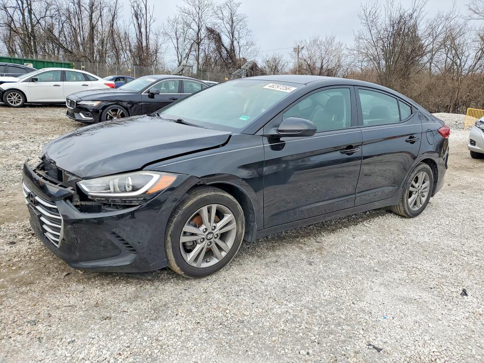 Продаж на аукціоні авто 2018 Hyundai Elantra, vin: KMHD84LF7JU572190, номер лоту: 46297256