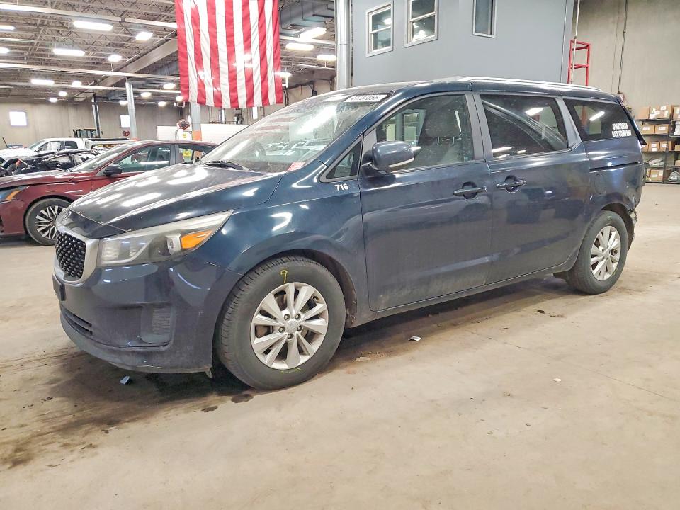 2016 Kia Sedona მანქანა იყიდება აუქციონზე, vin: KNDMB5C1XG6082436, აუქციონის ნომერი: 41737866