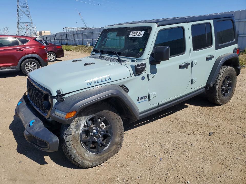 79120325 :رقم المزاد ، 1C4RJXN66RW168505 vin ، 2024 Jeep Wrangler مزاد بيع