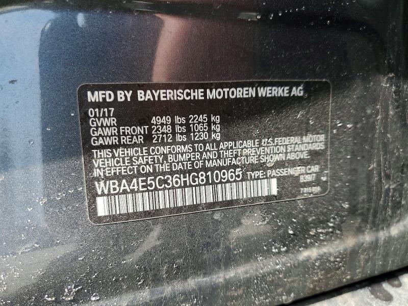 Продаж на аукціоні авто 2017 Bmw 440xi, vin: WBA4E5C36HG810965, номер лоту: 47624236