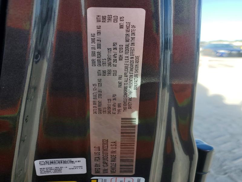 45556116 :رقم المزاد ، 1C4PJXDG0TW223832 vin ، 2026 Jeep Wrangler مزاد بيع