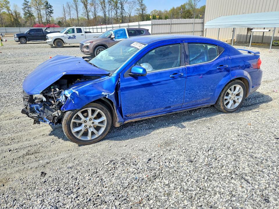 47517746 :رقم المزاد ، 1C3CDZBG8CN256186 vin ، 2012 Dodge Avenger مزاد بيع