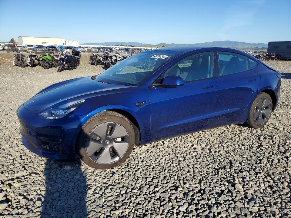 Продаж на аукціоні авто 2021 Tesla Model 3, vin: 5YJ3E1EB5MF848896, номер лоту: 46384346