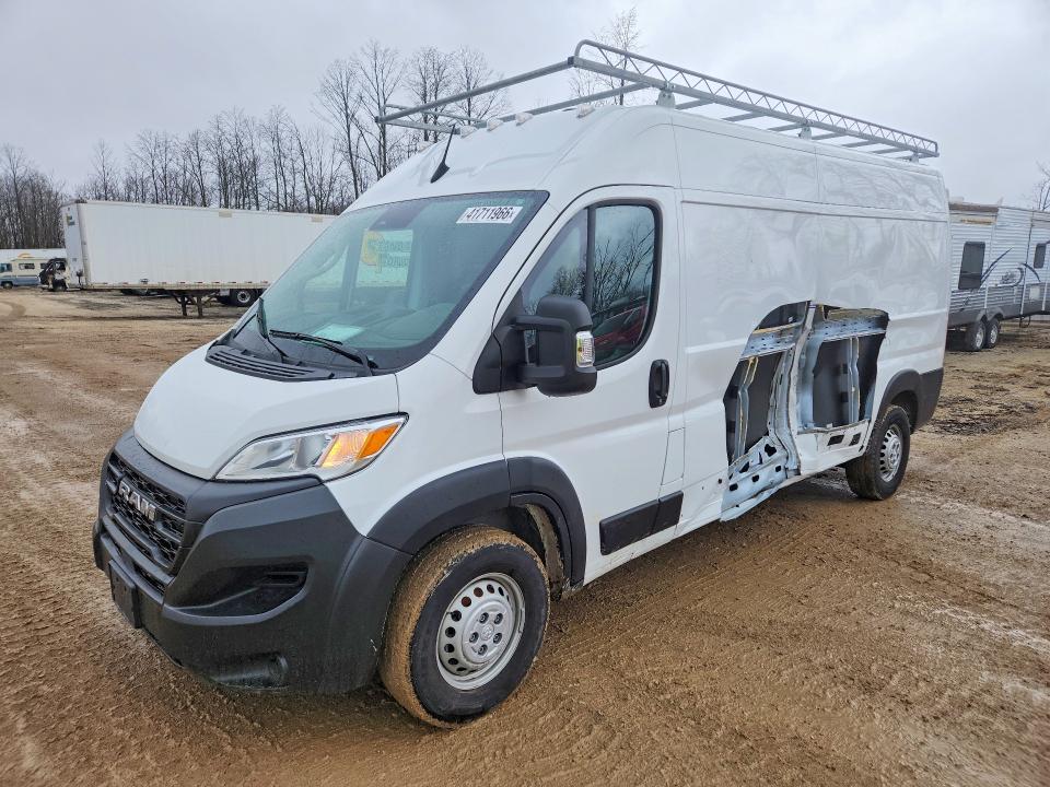 41711966 :رقم المزاد ، 3C6LRVDG6RE118329 vin ، 2024 Ram Promaster 2500 مزاد بيع