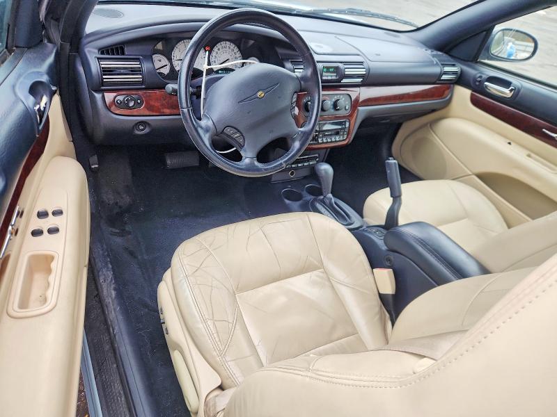2002 Chrysler Sebring მანქანა იყიდება აუქციონზე, vin: 1C3EL65R72N314990, აუქციონის ნომერი: 45845606