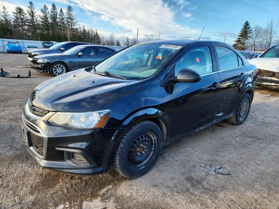 Aukcja sprzedaży 2018 Chevrolet Sonic, vin: 1G1JD5SH3J4100881, numer aukcji: 79991195