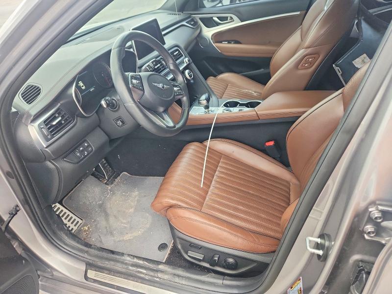 2021 Genesis G70 მანქანა იყიდება აუქციონზე, vin: KMTG74LE7MU071785, აუქციონის ნომერი: 46179226