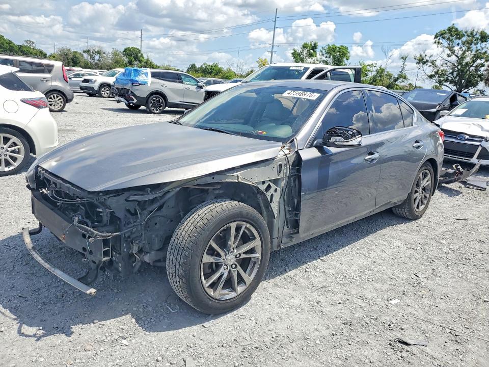 47596976 :رقم المزاد ، JN1EV7AR3HM840813 vin ، 2017 Infiniti Q50 مزاد بيع