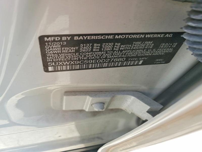 Продаж на аукціоні авто 2014 Bmw X3, vin: 5UXWX9C59E0D27880, номер лоту: 47346156